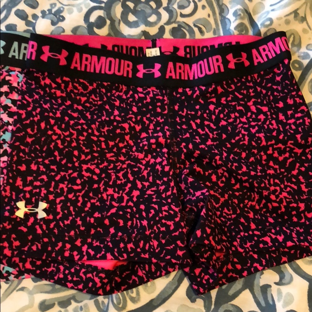 Under Armour spandex shorts